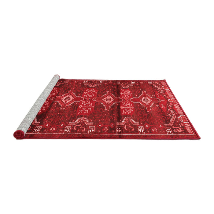 Traditional Red Washable Rugs