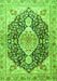 Medallion Green Traditional Rug, tr4092grn