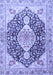 Medallion Blue Traditional Rug, tr4092blu