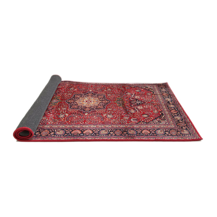 Sideview of Traditional Red Persian Rug, tr4093