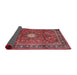 Sideview of Traditional Red Persian Rug, tr4093