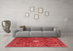 Traditional Red Washable Rugs