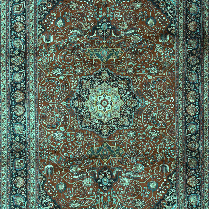 Persian Turquoise Traditional Rug, tr4093turq