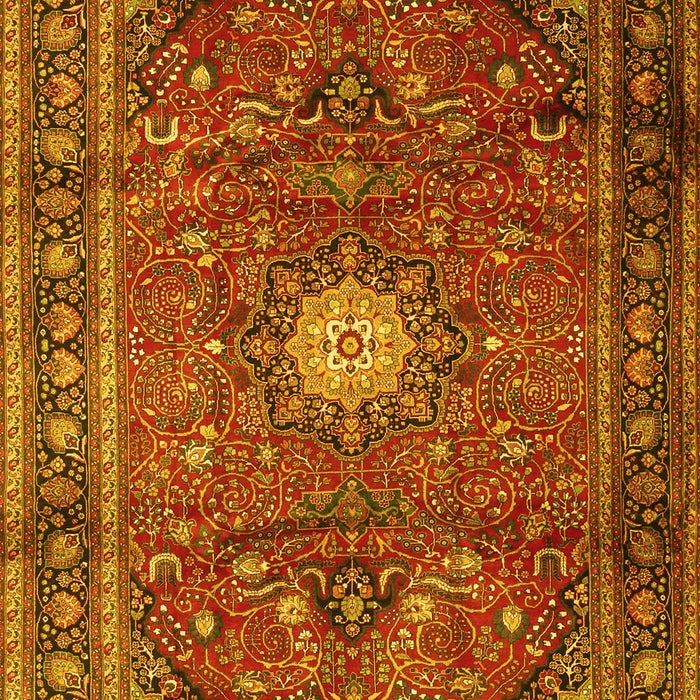 Persian Yellow Traditional Rug, tr4093yw