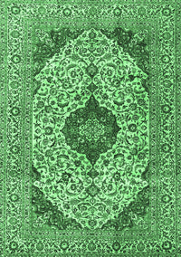 Persian Emerald Green Traditional Rug, tr4094emgrn