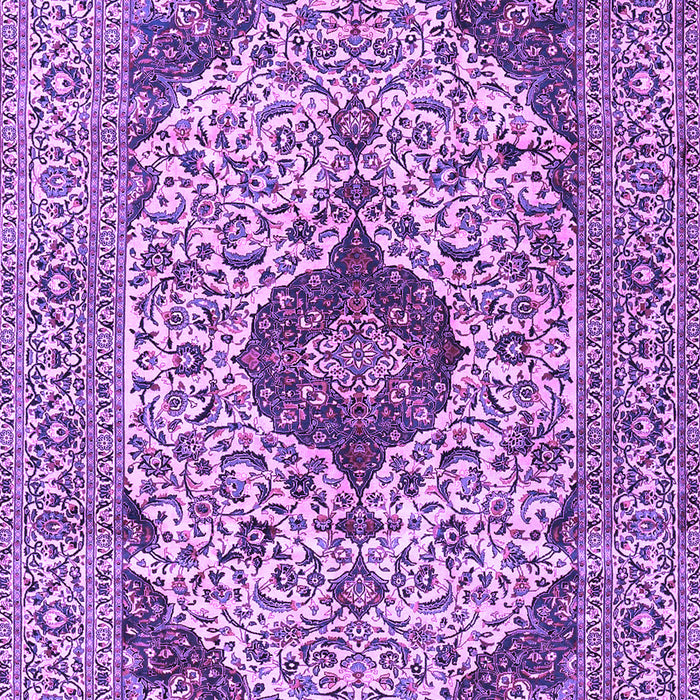 Machine Washable Persian Purple Traditional Area Rugs, wshtr4094pur