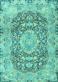 Persian Turquoise Traditional Rug, tr4095turq