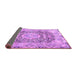Sideview of Persian Purple Traditional Rug, tr4095pur