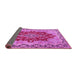 Sideview of Persian Pink Traditional Rug, tr4096pnk