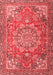 Medallion Red Traditional Area Rugs