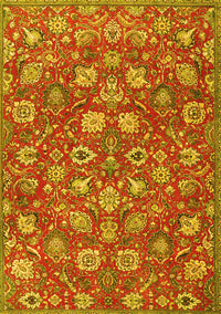 Persian Yellow Traditional Rug, tr4098yw