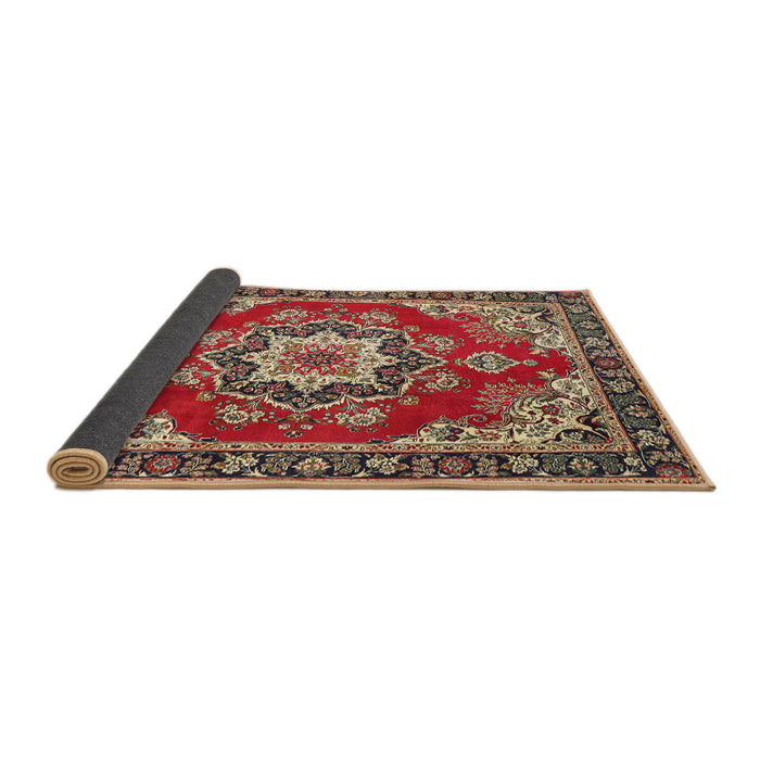 Sideview of Traditional Red Medallion Rug, tr4099