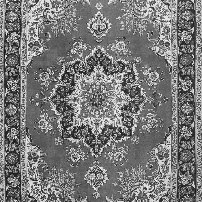 Medallion Gray Traditional Rug, tr4099gry