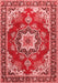 Medallion Red Traditional Area Rugs