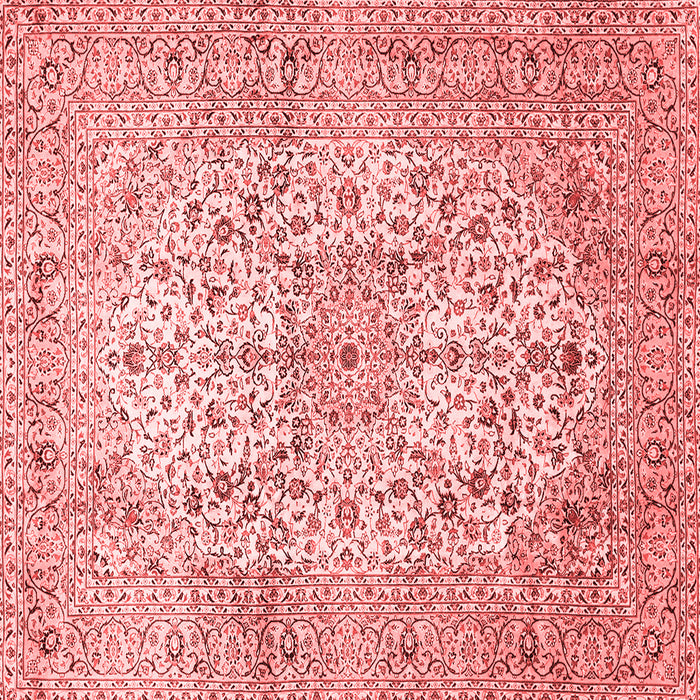 Machine Washable Persian Red Traditional Rug, wshtr409red
