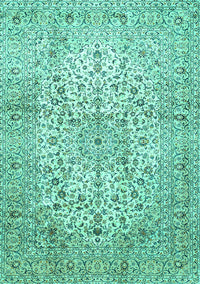 Persian Turquoise Traditional Rug, tr409turq