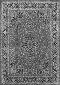 Medallion Gray Traditional Rug, tr40gry