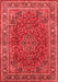 Medallion Red Traditional Area Rugs