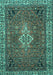 Persian Turquoise Traditional Rug, tr4100turq