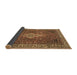 Sideview of Persian Brown Traditional Rug, tr4100brn