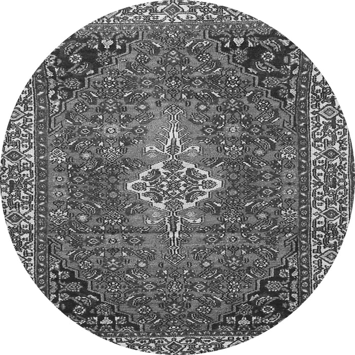Square Persian Gray Traditional Rug, tr4100gry