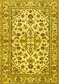 Persian Yellow Traditional Rug, tr4101yw