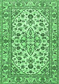 Persian Emerald Green Traditional Rug, tr4101emgrn