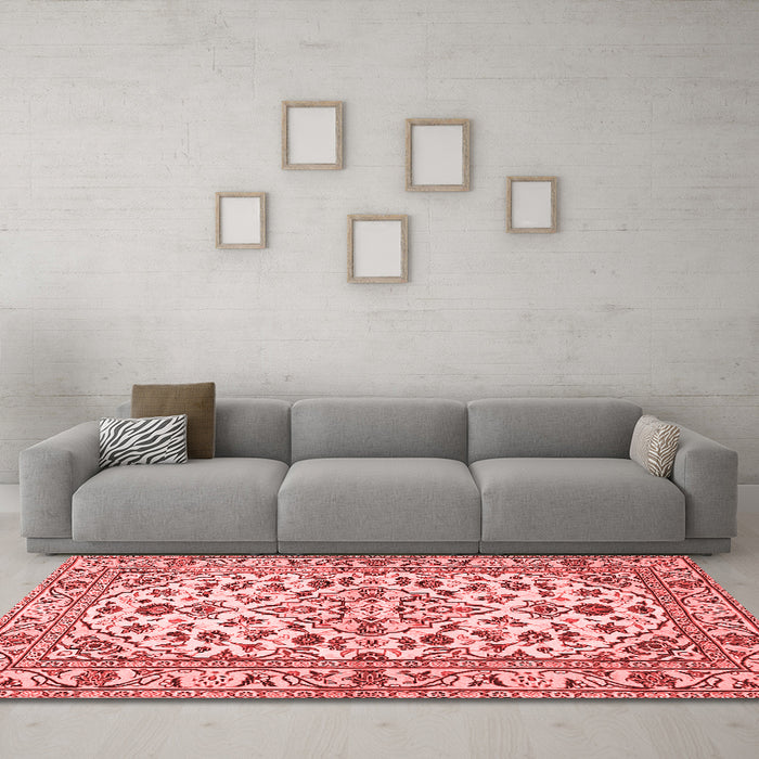 Traditional Red Washable Rugs