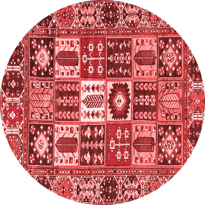 Machine Washable Persian Red Traditional Rug, wshtr4102red