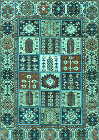 Persian Turquoise Traditional Rug, tr4102turq