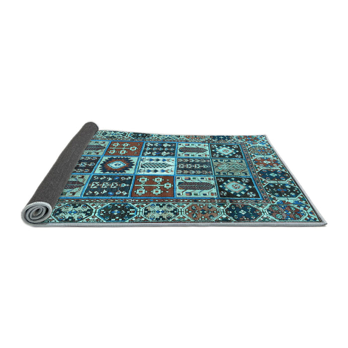 Sideview of Persian Light Blue Traditional Rug, tr4102lblu