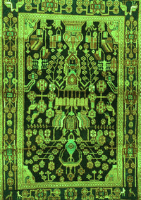 Persian Green Traditional Rug, tr4103grn