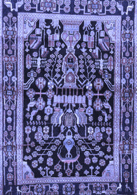 Persian Blue Traditional Rug, tr4103blu