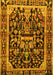 Persian Yellow Traditional Rug, tr4103yw