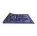 Sideview of Persian Blue Traditional Rug, tr4103blu