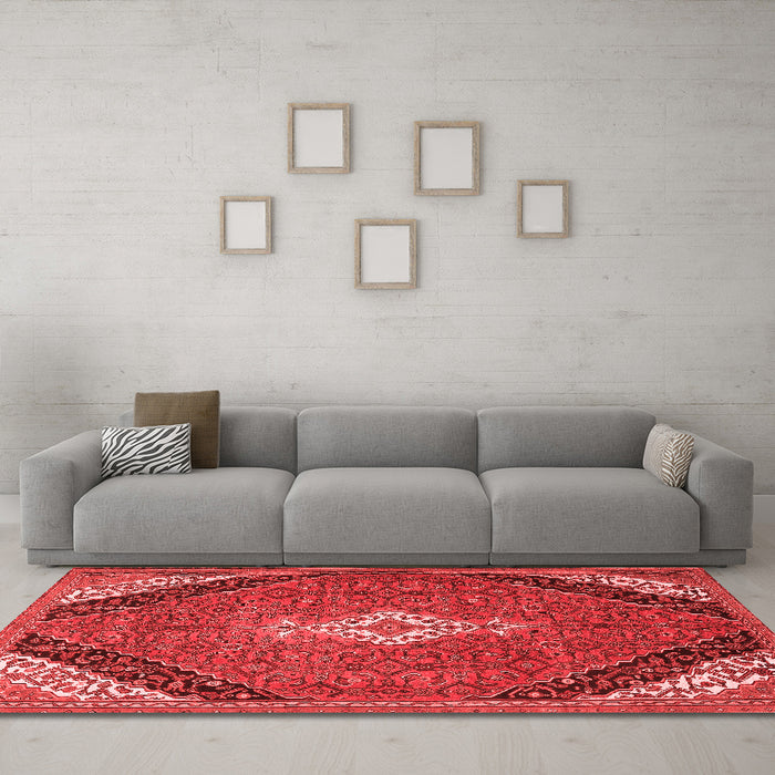 Traditional Red Washable Rugs