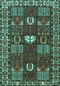 Persian Turquoise Traditional Rug, tr4106turq