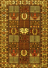 Persian Yellow Traditional Rug, tr4106yw