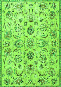 Persian Green Traditional Rug, tr4107grn