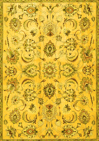 Persian Yellow Traditional Rug, tr4107yw