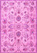 Persian Pink Traditional Rug, tr4107pnk