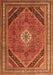 Persian Orange Traditional Rug, tr4108org