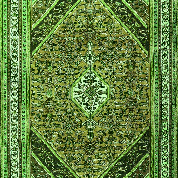 Persian Green Traditional Rug, tr4108grn