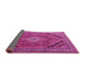 Sideview of Persian Pink Traditional Rug, tr4108pnk