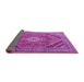 Sideview of Persian Purple Traditional Rug, tr4108pur