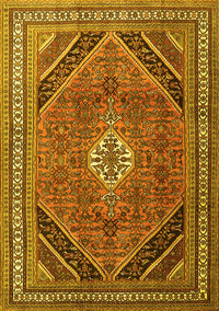 Persian Yellow Traditional Rug, tr4108yw