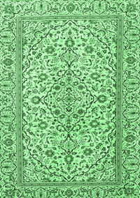Persian Emerald Green Traditional Rug, tr4109emgrn
