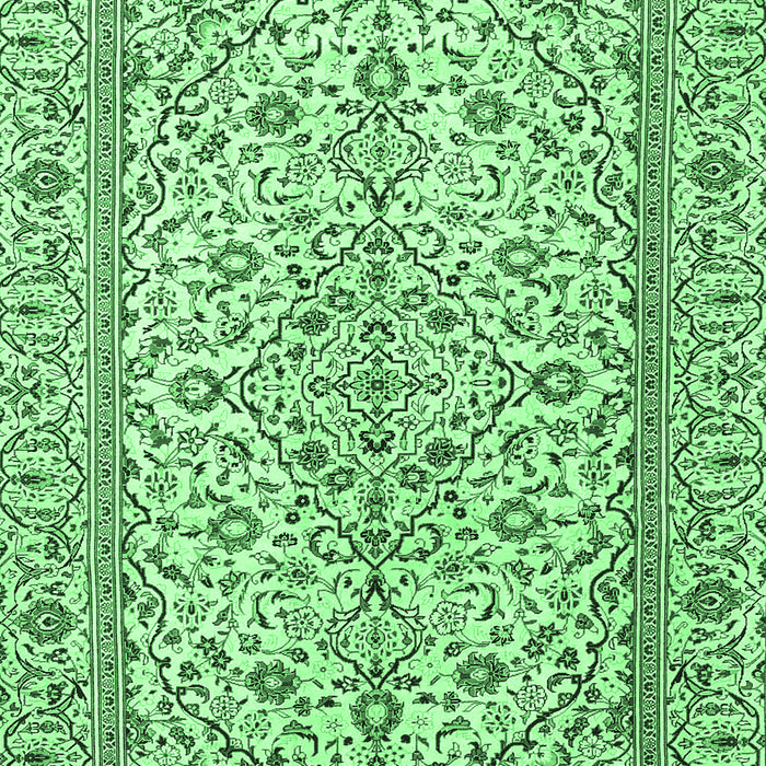 Persian Emerald Green Traditional Rug, tr4109emgrn