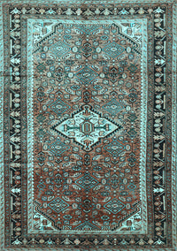 Persian Light Blue Traditional Rug, tr410lblu