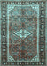 Persian Light Blue Traditional Rug, tr410lblu